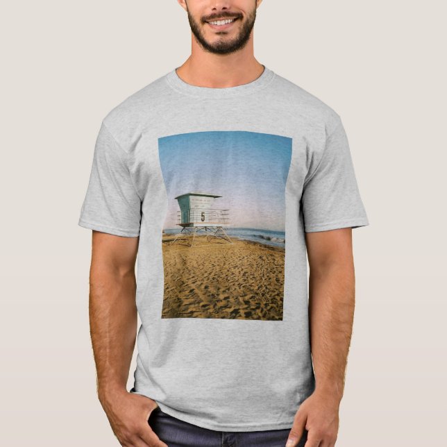 Lifeguard Torn i Santa Cruz T Shirt (Framsida)