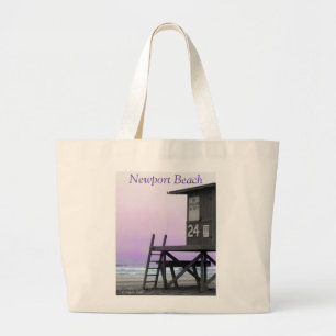 Lifeguard Torn Newport Beach Bag Jumbo Tygkasse