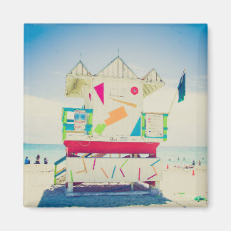 Lifeguard Torn | South Beach, Miami Magnet
