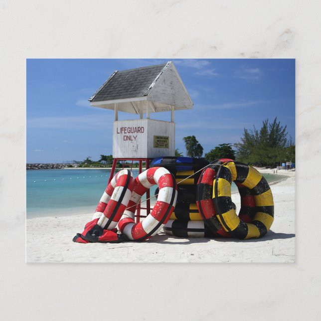 Lifeguard Torn Vykort (Framsida)