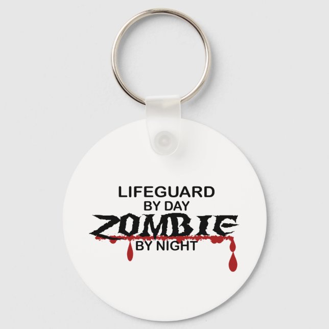 Lifeguard Zombie Nyckelring (Framsida)