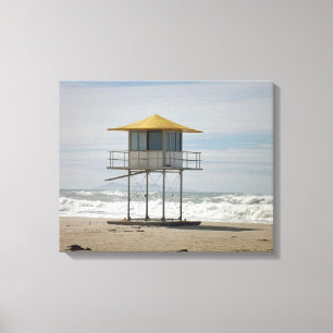 Lifeguards Hut Canvastryck
