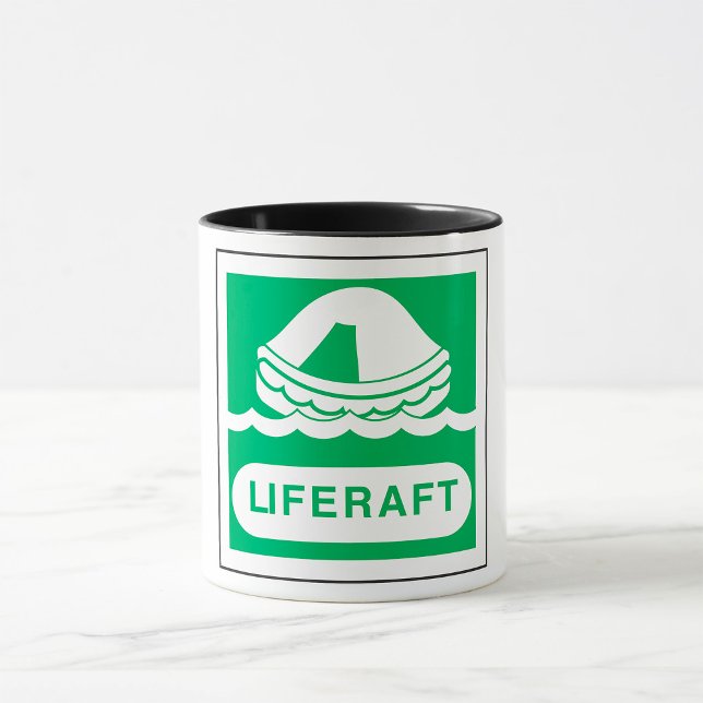 Liferaft Sign Mugg (Skapare uppladdad)