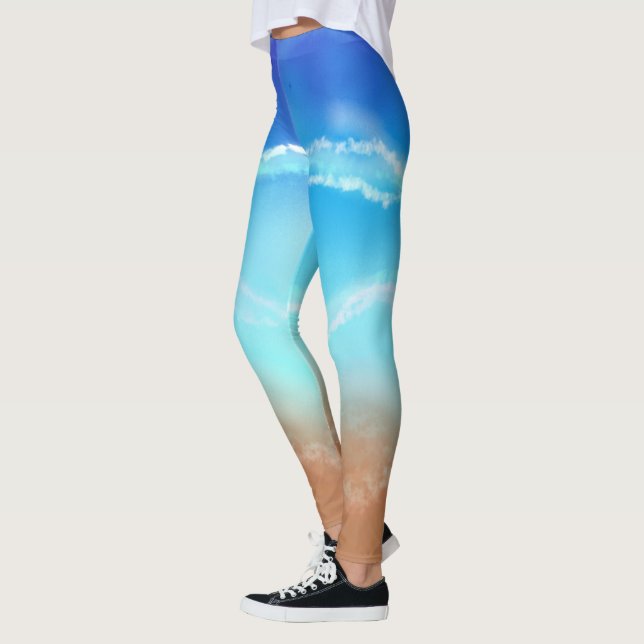 Lifes a Beach Leggings (Vänster)