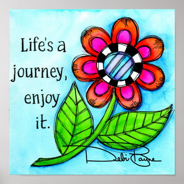 Life's A Journey Poster (Framsidan)