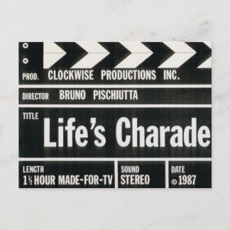 LIFE's CHARADE-vykort Vykort