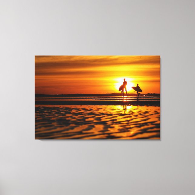 Lifes en Beach! Canvastryck (Framsida)