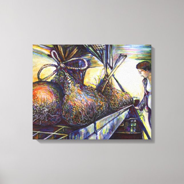 Life's Hurling Destiny Canvastryck (Framsida)