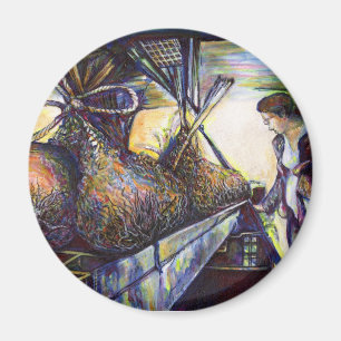 Life's Hurling Destiny Magnet