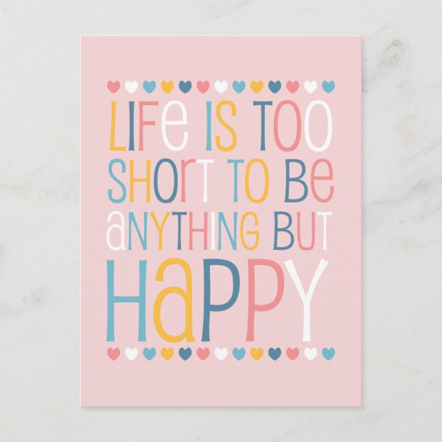 Life's Kort BE Lycklig (Framsida)