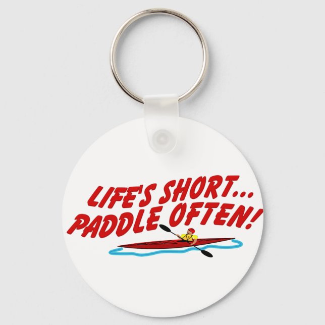 Lifes Paddle oftaShort Nyckelring (Framsida)
