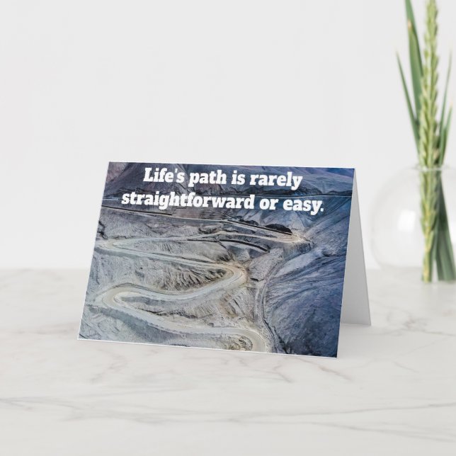 Life's path. kort (Framsida)