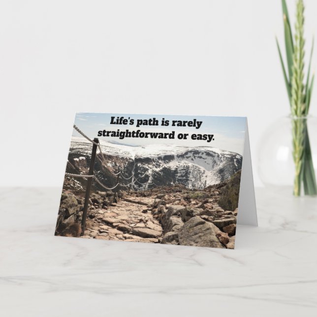 Life's path. kort (Framsida)