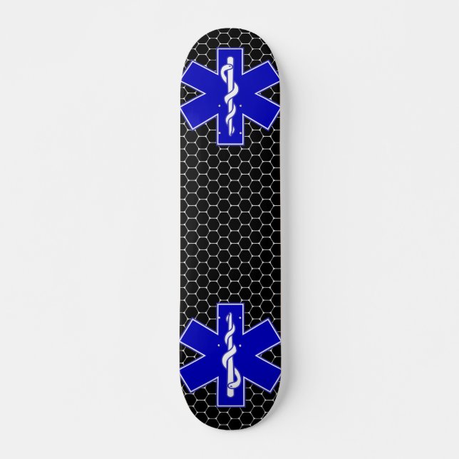 Lifes stjärna mini skateboard bräda 18,5 cm (Framsida)