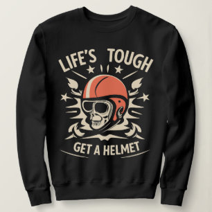 Lifes Tuff få en hjälm T Shirt