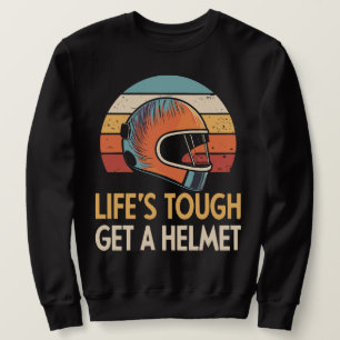 Lifes Tuff får en Helmet Man, Lifes Tuff får Lång Ärmad Tröja
