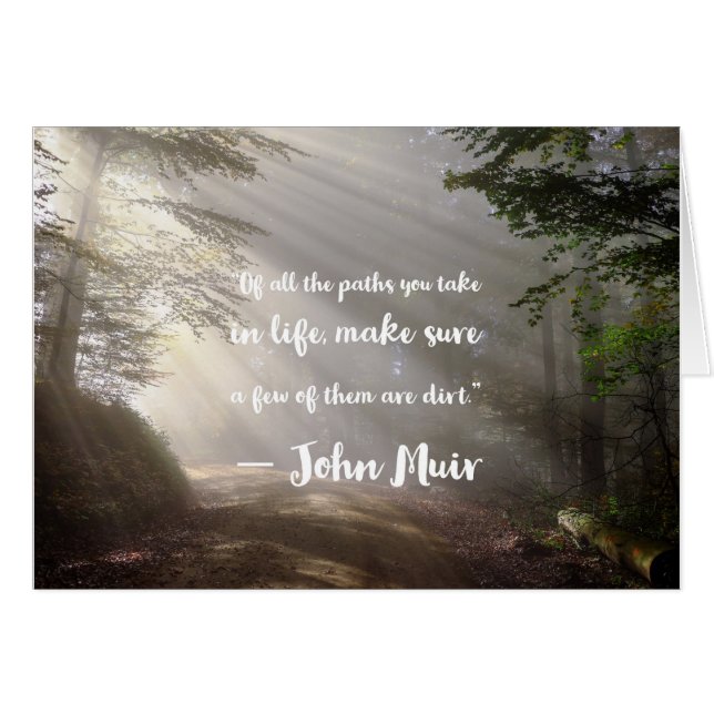 Life's Väg Hälsningskort (Framsidan Horizontal)