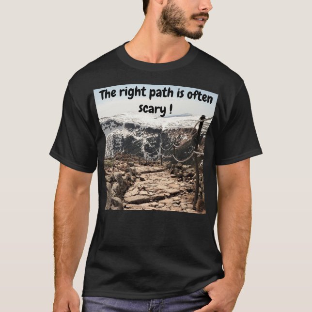 Life's Väg T Shirt (Framsida)