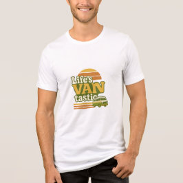 Life's VANtastic Retro 70s Van Graphic T Shirt