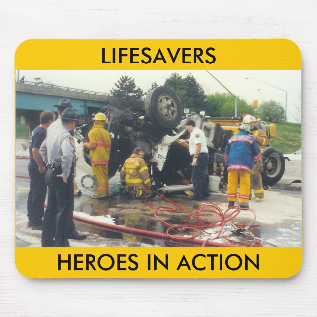 LIFESAVERS - mousepad Musmatta (Framsidan)