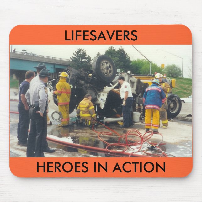 LIFESAVERS - mousepad Musmatta (Framsidan)