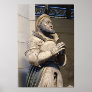 Lifesize alabaster- staty av electoren poster
