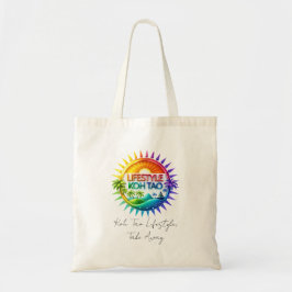 Lifestyle Koh Tao Logo Väskan Tygkasse