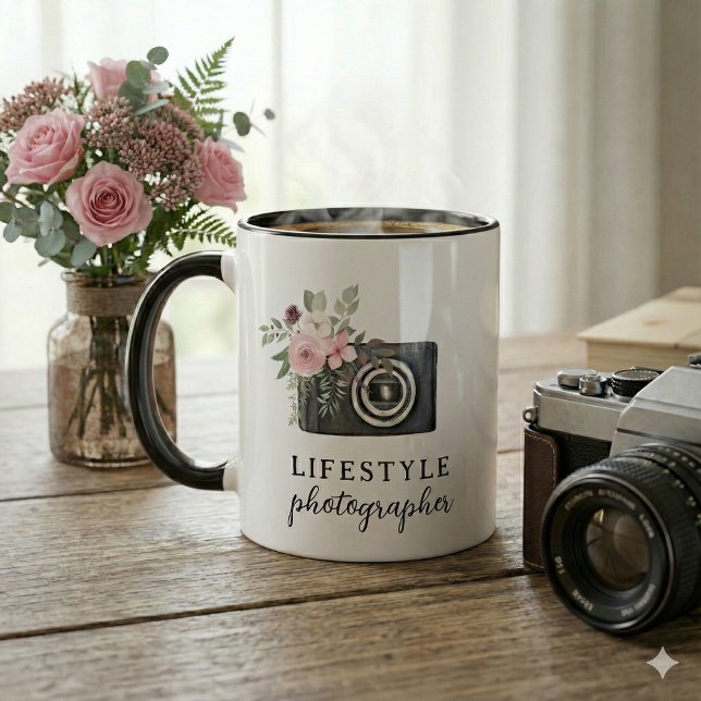 Lifestyle Photographer Mugg (This beautiful mug would make a great gift for a Lifestyle Photographer! )