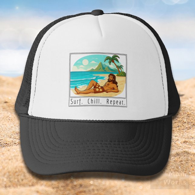 Lifestyle: Surf. Chill. Repeat. Keps (Skapare uppladdad)