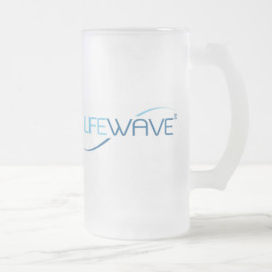 LifeWave logotypmugg Frostat Ölglas