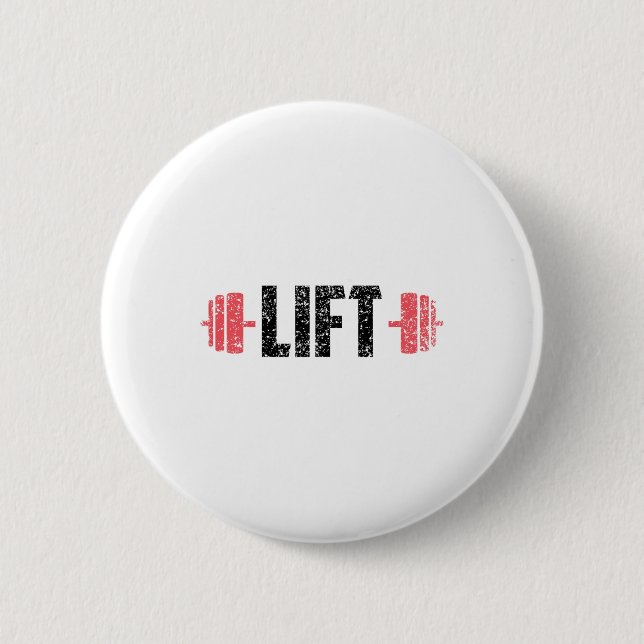 Lift Weightlifting Gym Lifting Workout  Knapp (Framsida)
