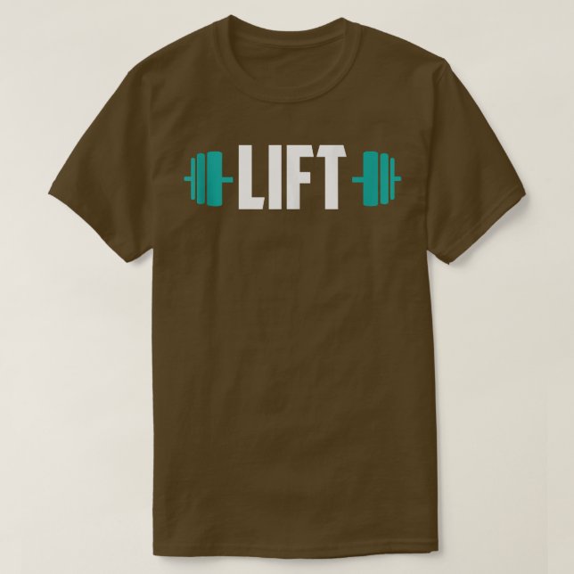 Lift Weightlifting Gym Lifting Workout Tank Top T Shirt (Design framsida)