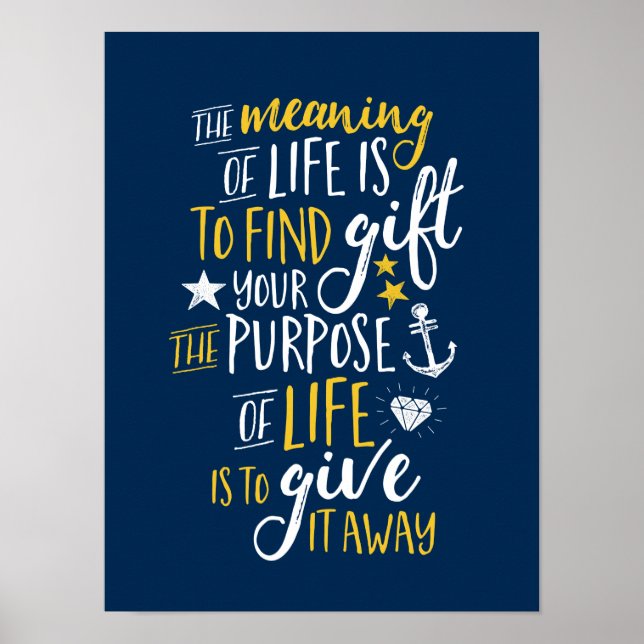 Lifteofferter för inspirationsskapande motivation  poster (Framsidan)