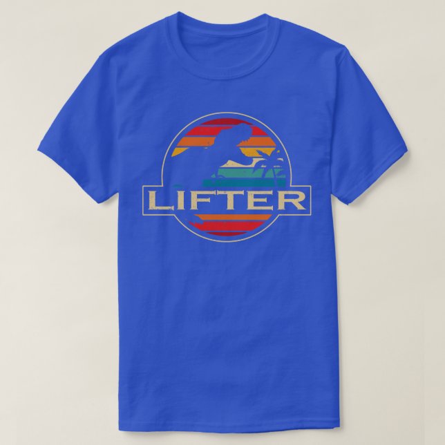 Lifter Dinosaur T Shirt (Design framsida)