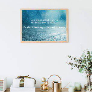 Liftrampar inspirationsincitatfotografi för återta poster