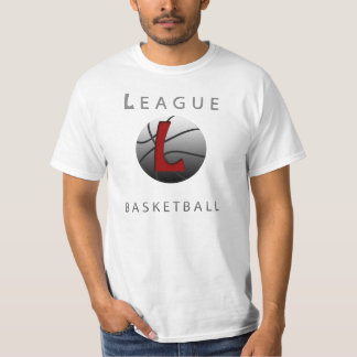 Liga för basketskjorta tee