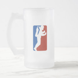 Ligalogotypstil Frostat Ölglas