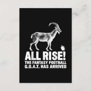 Ligamästare Fantasy Football Goat Present Tilläggskort
