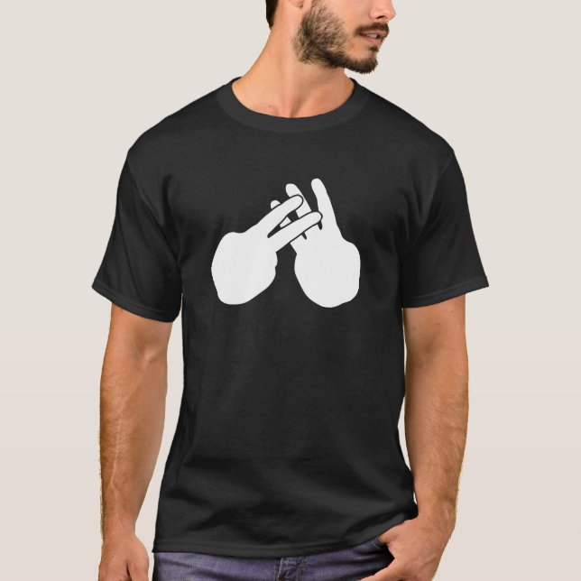 Ligan HTML5 undertecknar - VIT Tee (Framsida)