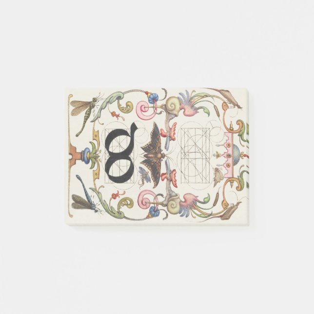 Ligature do from Mira Calligraae Monumenta Post-it Block (Framsida)