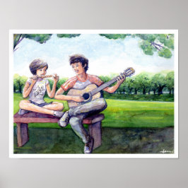 "Ligaya" - inspirerad av Eraserhead Sång Poster