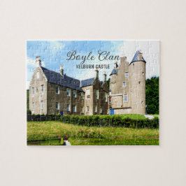 Ligcape Boyle Scottish Klans Kelburn Castle Pussel