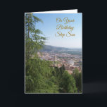 Ligcape Step Son Birthday Kort<br><div class="desc">Vårdkortets landskapslandsteg sonfödelsekort. Du kan anpassa det här födelsedagskortet med valfri text och sedan skriva ut det och skicka det till dig eller ladda ned det omedelbart. Om du behöver hjälp med att anpassa kontaktar du oss genom länken på den här sidan. Liggande steg med födelsekort för personlig som du...</div>