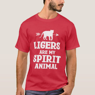 Ligertigrar Är Min Andliga Djur familj T Shirt