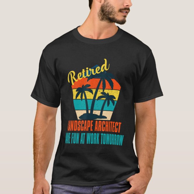 Liggande arkitekt har Roligt på arbetet i morgon R T Shirt (Framsida)