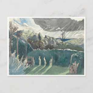 Liggande av Paul Nash Vykort