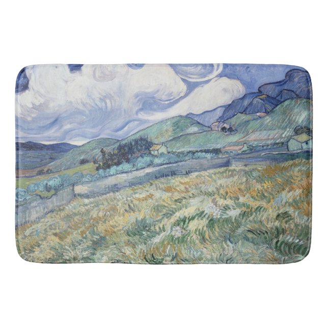 Liggande bakom Saint-Paul Vincent van Gogh Badrumsmatta (Framsidan)