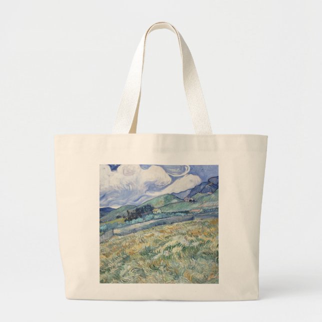 Liggande bakom Saint-Paul Vincent van Gogh Jumbo Tygkasse (Framsidan)