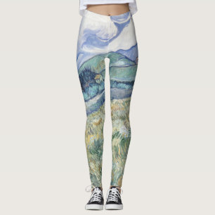Liggande bakom Saint-Paul Vincent van Gogh Leggings