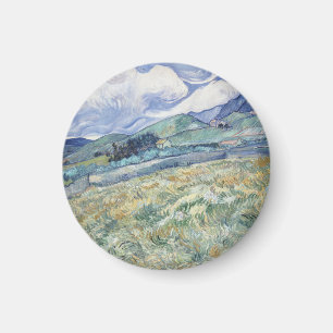 Liggande bakom Saint-Paul Vincent van Gogh Magnet